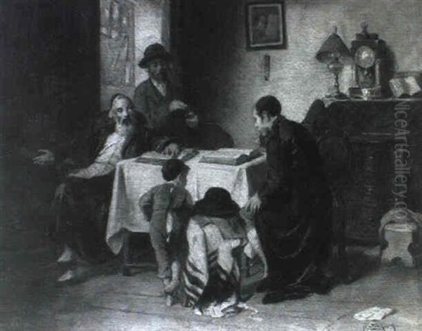 A Jewish Family In Study - view 1