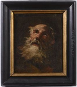 Head Of An Old Man by Johann Franz Michael Rottmayr