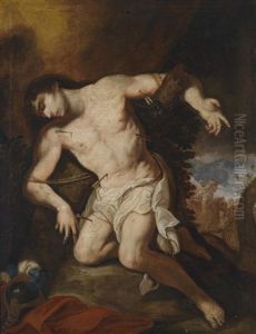 Der Heilige Sebastian by Johann Franz Michael Rottmayr