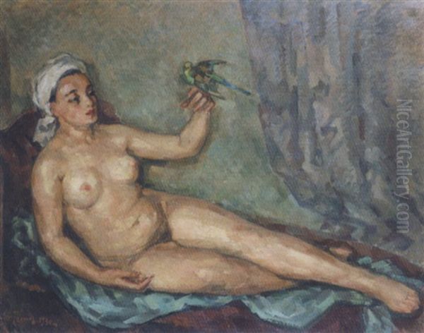 Odalisque Au Perroquet - view 1