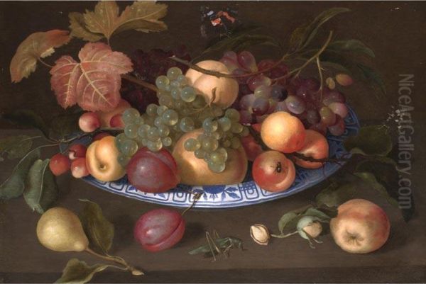 Fruchtestilleben Mit Fayenceschale - view 1