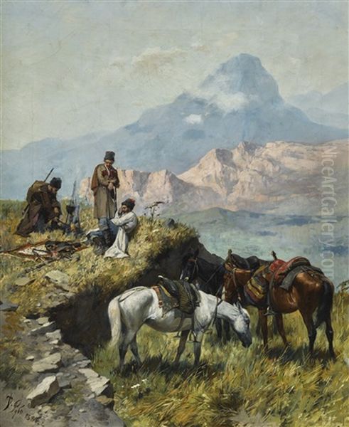 A Cossack Outpost - view 1