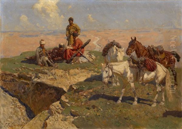 Cossacks At Rest - view 1