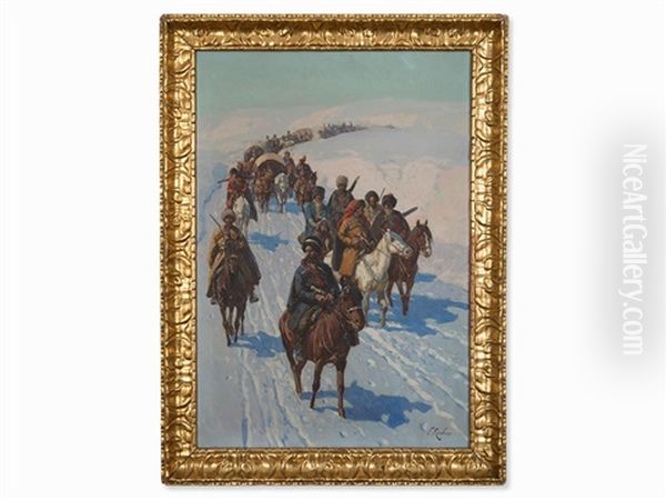 Circassian Troops - view 1