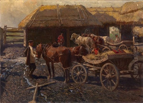 Staging Post In The Caucasus - view 1