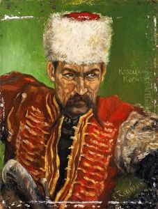 Portrat Eines Kosakenkapitans