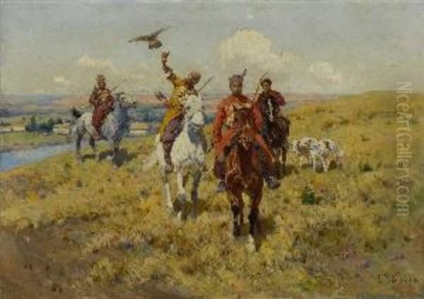 Auf Der Falkenjagd - view 1