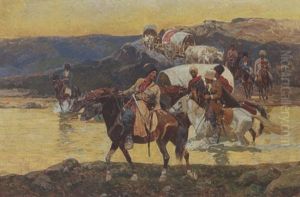 Tscherkessen Zu Pferd