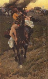 Frauenraub by Franz Roubaud