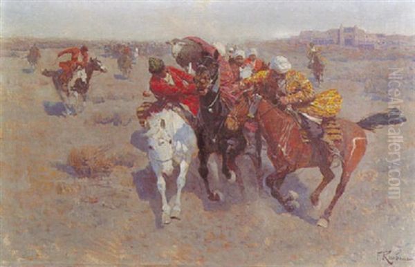 Baiga, Nationalspiel In Samarkand - view 1