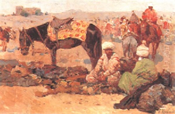 A Halt In The Desert - view 1