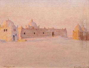 Le Tombeau Des Beni Djellab, Rois De Touggourt by Alexandre Roubtzoff