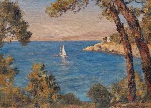 L'ile Aux Princes by Alexandre Roubtzoff