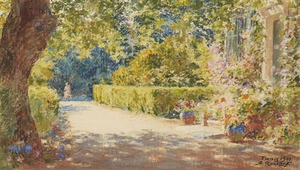 Allee Dans Le Jardin - view 1