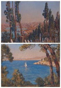 Vue D'istanbul Depuis Eyoub Prinkipo