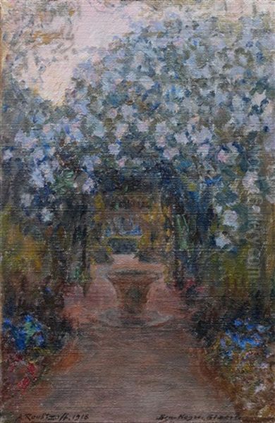Fontaine Dans Le Jardin A Ben Negro, Bizerte - view 1