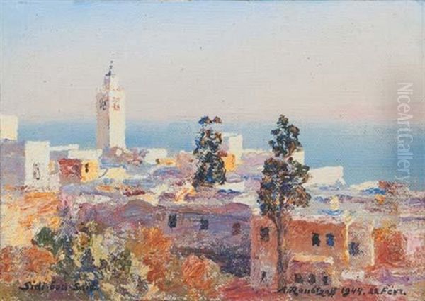 Le Minaret A Sidi Bou Said - view 1