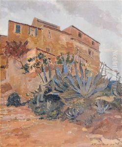 View From Alicante by Alexandre Roubtzoff