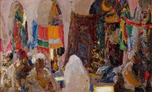 Le Souk by Alexandre Roubtzoff