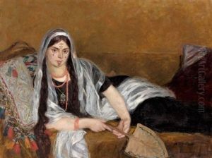 L'heure Du Repos by Alexandre Roubtzoff