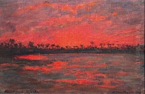 Hount Souk Djerba by Alexandre Roubtzoff