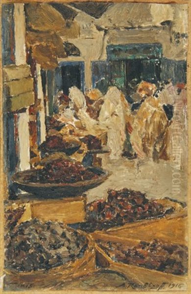 Scene De Marche, Tunis - view 1