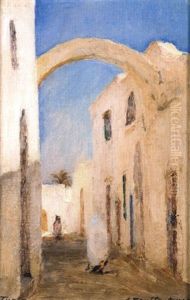 Scene De Rue A Tunis