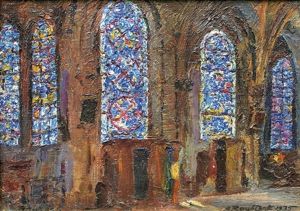 Les Vitraux De La Cathedrale De Bourges by Alexandre Roubtzoff