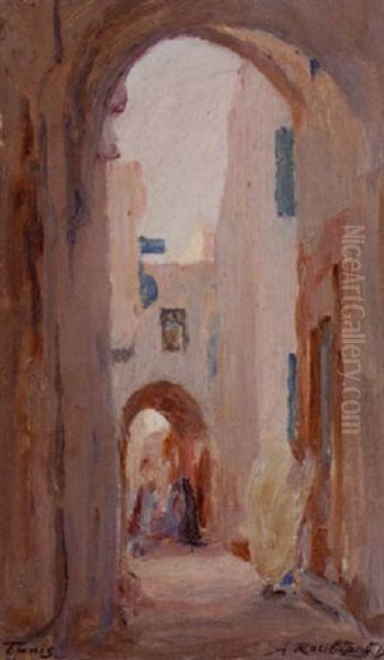 Une Rue De La Medina, Tunis - view 1