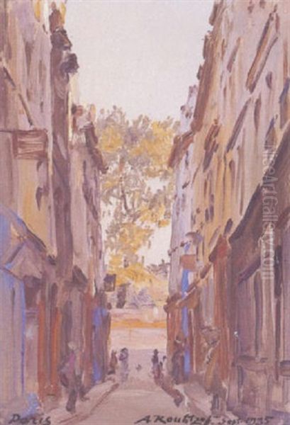Rue Et Platane A Paris - view 1