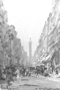 Paris by Alexandre Roubtzoff