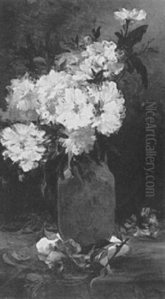 Vase De Pivoines - view 1