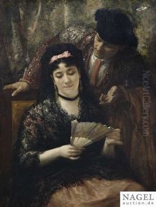 A Spanish Couple by Jules James Rougeron
