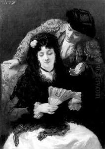 Le Couple Espagnol by Jules James Rougeron