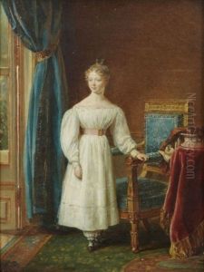 Portrait De Jeune Fille Dans L'embrasure D'une Fenetre Portrait De Jeune Fille Dans L'embrasure D'une Fenetre