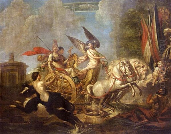 Allegorie De L'accession De Napoleon Bonaparte A L'empire - view 1