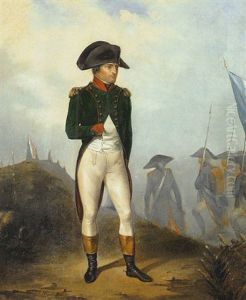 Portrait De Napoleon Sur Le Champ De Bataille Portrait De Napoleon Sur Le Champ De Bataille