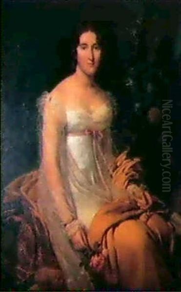 Portrait De La Femme Du General Pauchez - view 1