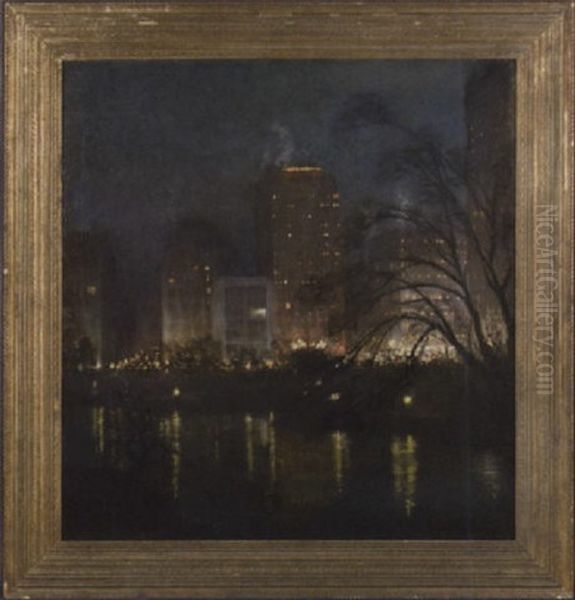 When Night Comes On, Central Park, Ny - view 1
