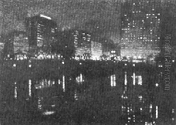 Plaza Reflections, Central Park, New York - view 1