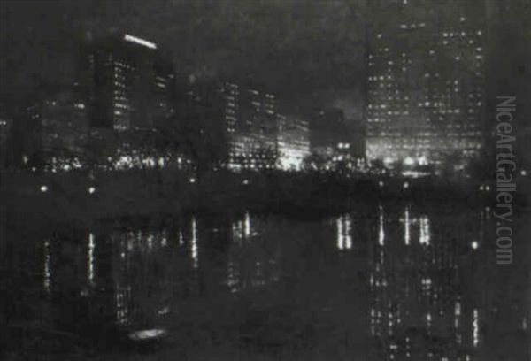 Plaza Reflections, Central Park, New York - view 1