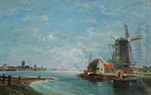 Le Moulin Pres De Dordrecht