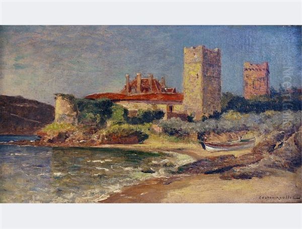 Sea Coast With Ruins - view 1