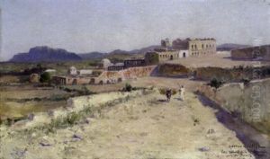 Ruines De La Mohamedia Pres De Tunis