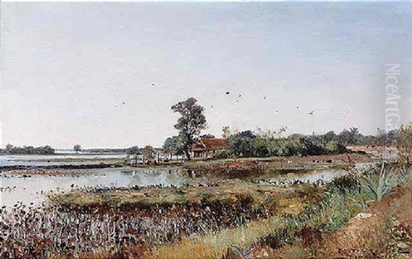 A Homestead In Tonkin - view 1