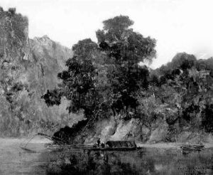 A Junk On The Black River, Tonquin