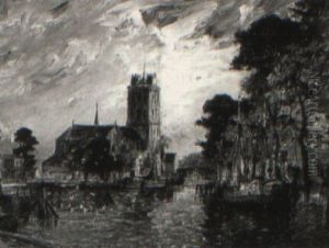 Dordrecht by Gaston-Marie-Anatole Roullet