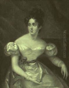 Bildnis Einer Jungen Biedermeier-dame Bildnis Einer Jungen Biedermeier-dame