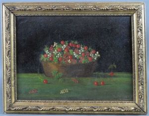 Jeune Fille Sur La Terrasse by Henri Julien Rousseau