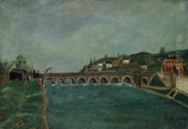 Vue Du Pont De Sevres Et De Saint-cloud - view 1
